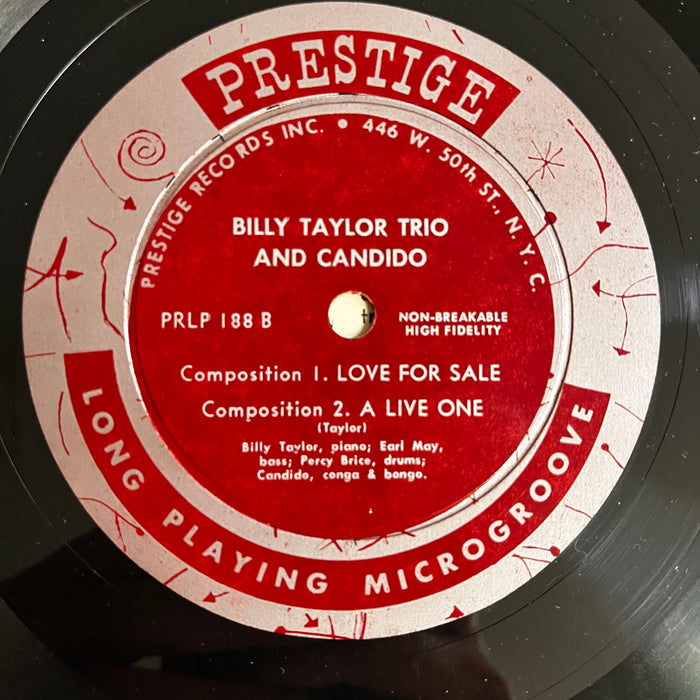 The Billy Taylor Trio And Candido (1954 10")