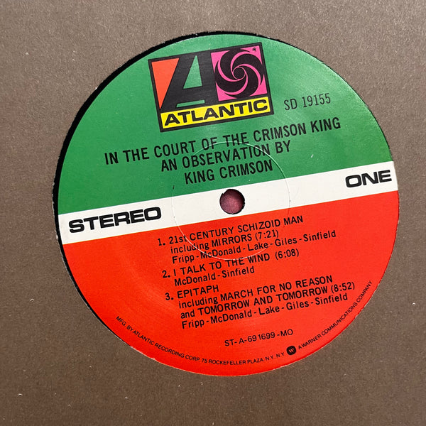 The Court Of The Crimson King  An Observation By King Crimson (1978 MO Press)