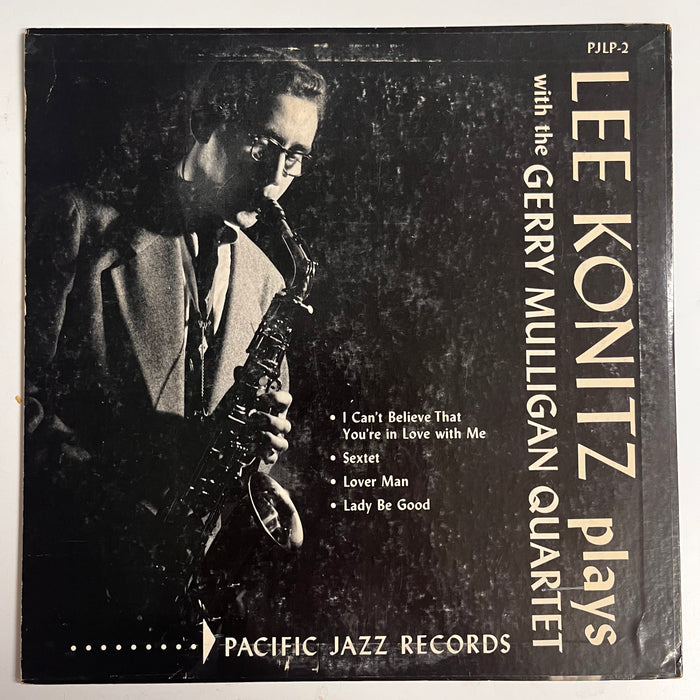 Lee Konitz Plays With The Gerry Mulligan Quartet / Gerry Mulligan Quartet (1953 10")