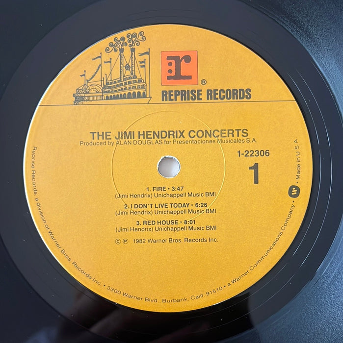 The Jimi Hendrix Concerts (1982 US Press)