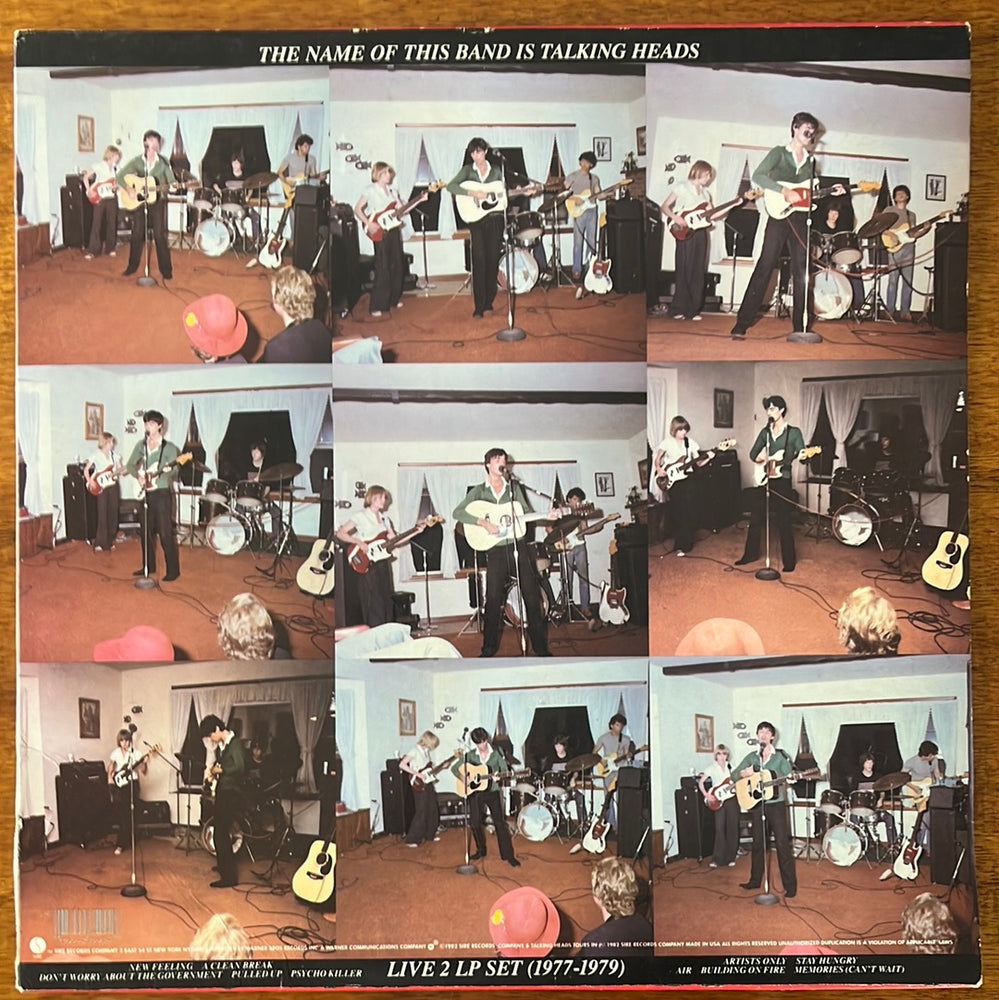 The Name Of This Band Is Talking Heads (1982 2xLP)