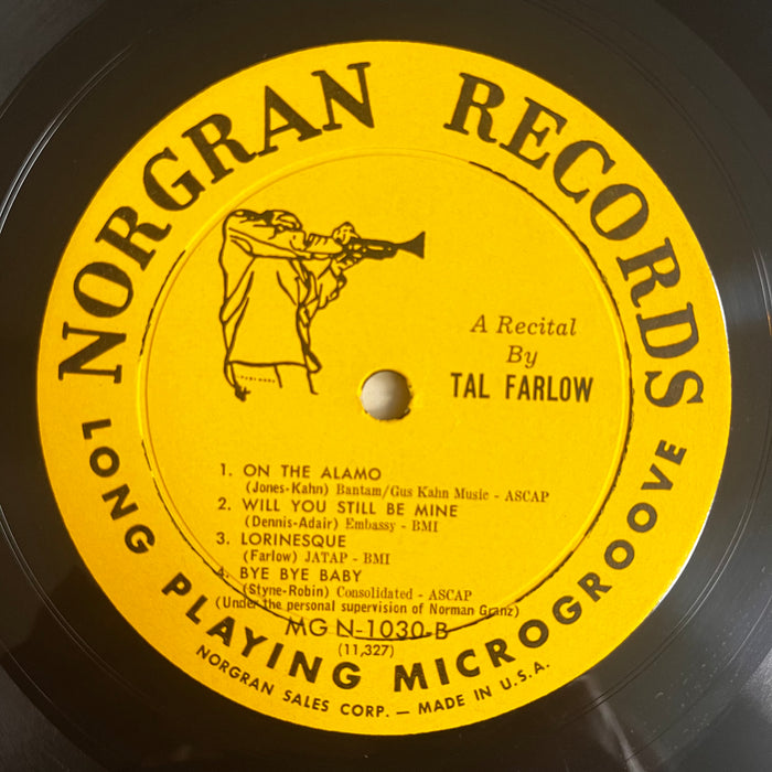 A Recital By Tal Farlow (1955 MONO)