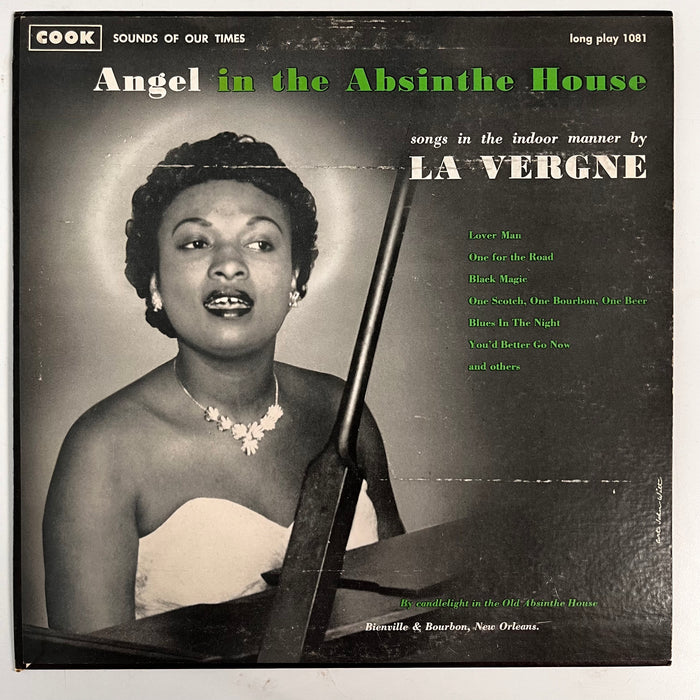 Angel In The Absinthe House (Songs In The Indoor Manner By La Vergne) (1955 10")