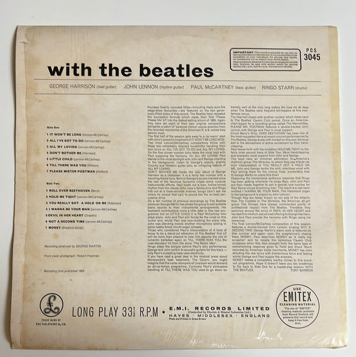 With The Beatles (1976 UK Press)