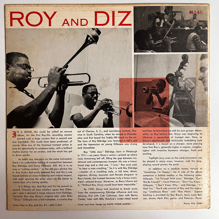Roy And Diz #2 (1954 US Press)