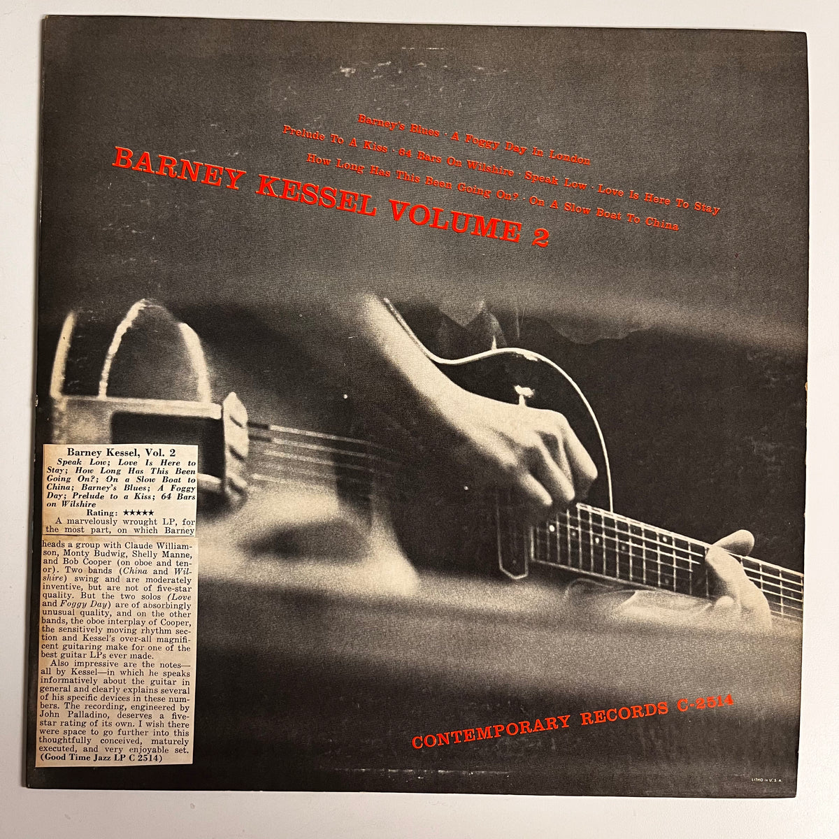 Barney Kessel Volume 2 (1954 10