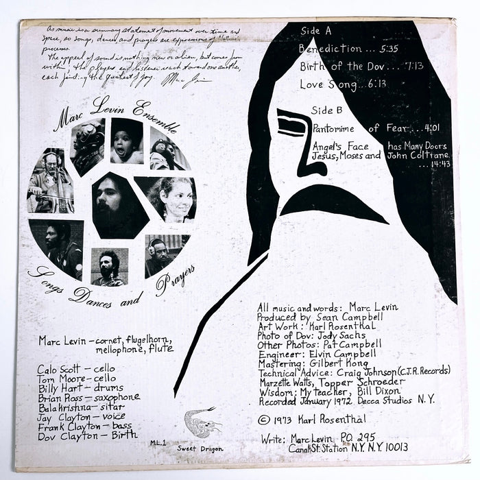 Songs Dances And Prayers (1973, Private)